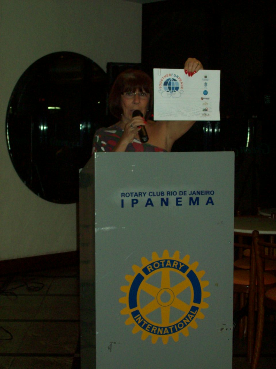 Encontro no Rotary